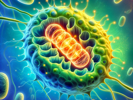Die leuchtende Kraft der Mitochondrien: Coenzym Q10 als Schlüssel zur Energie- Produktion und Vitalität.
